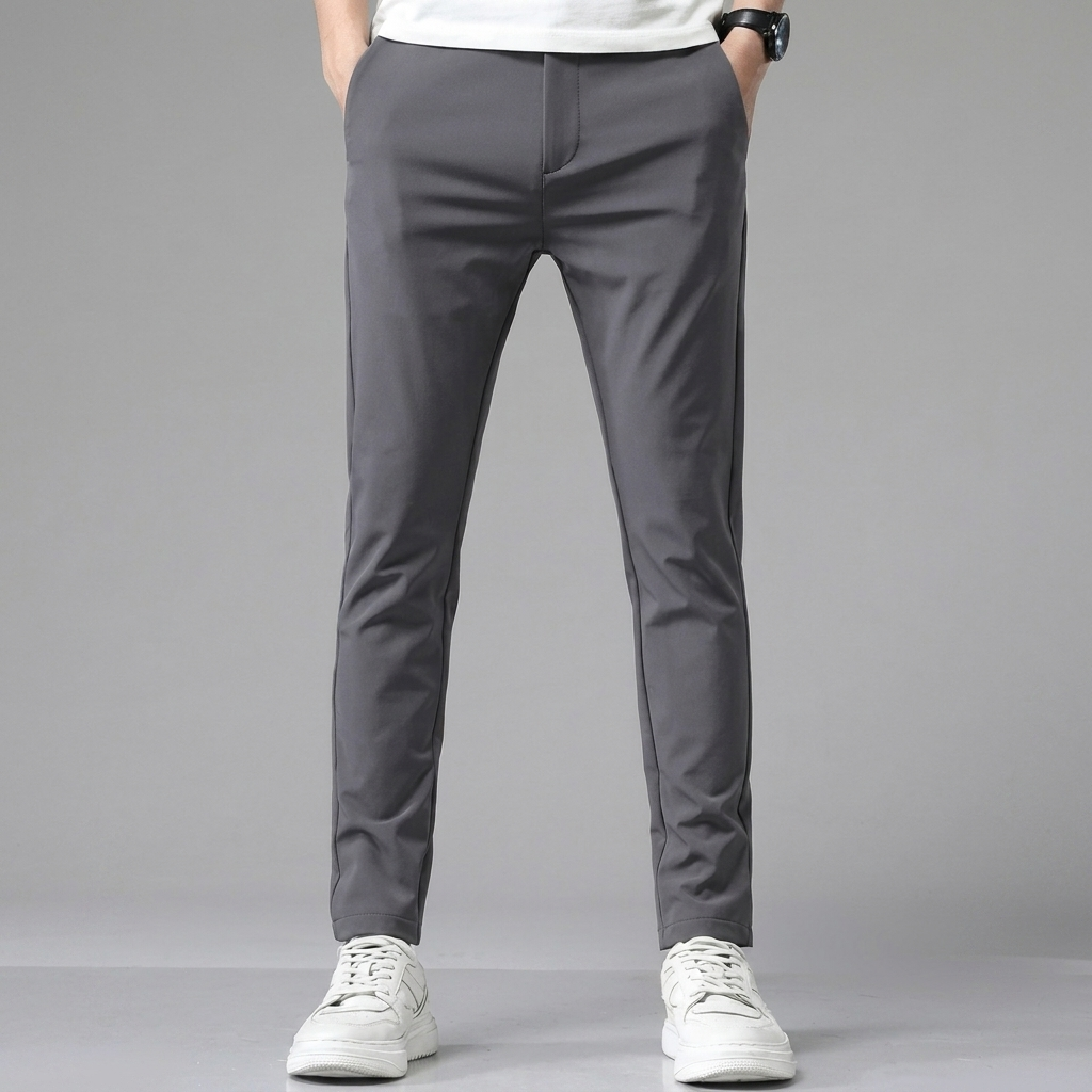 Pantaloni Uomo Eleganti Elasticizzati Slim Fit - Vesarelli