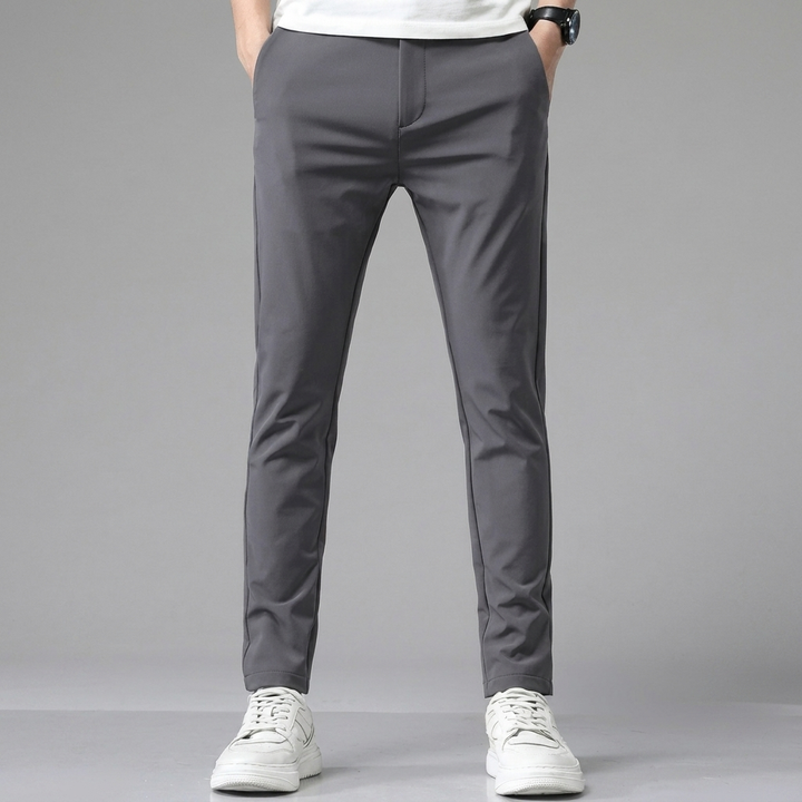 Pantaloni Uomo Eleganti Elasticizzati Slim Fit - Vesarelli