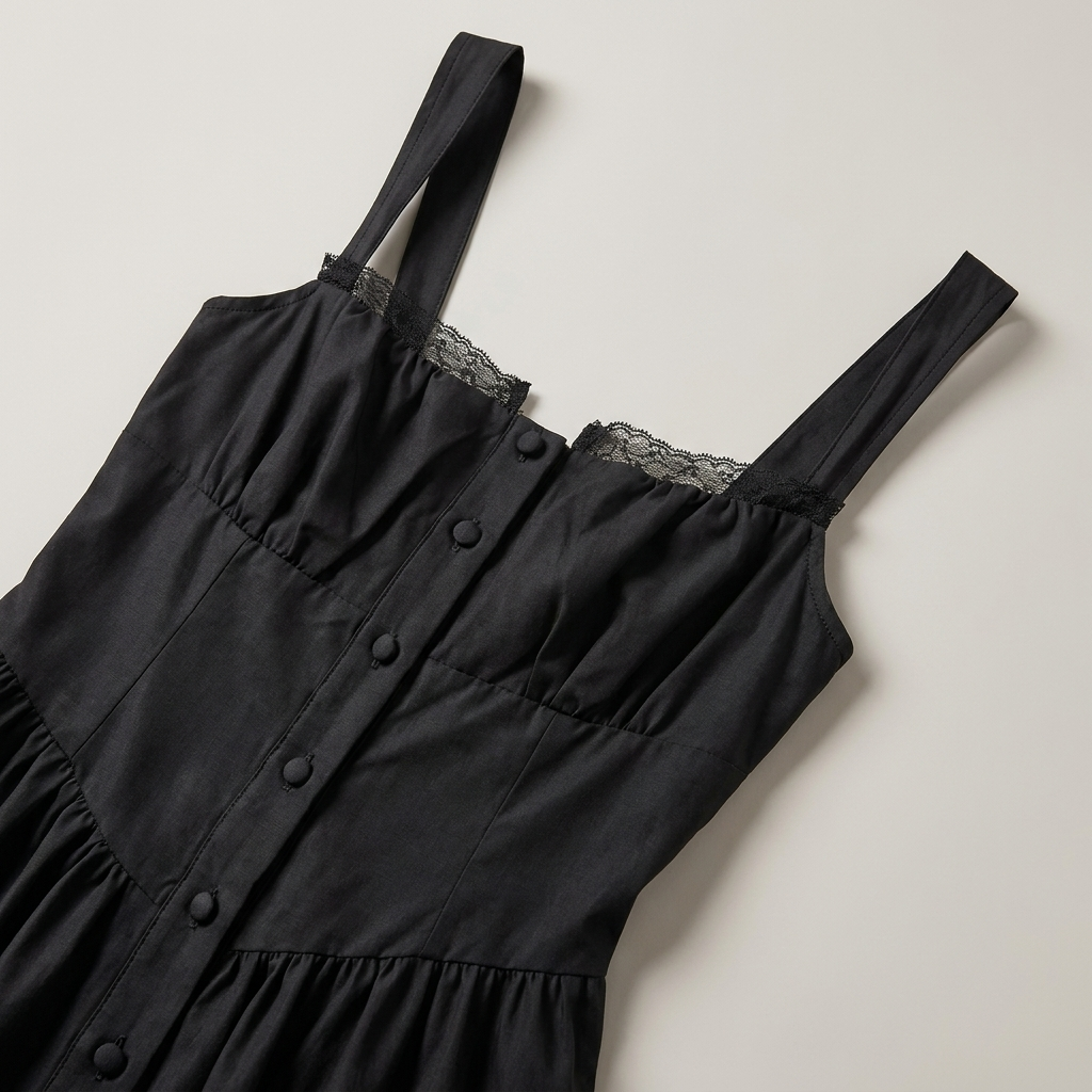 Abito Midi Donna Svasato Vestibilità Classica