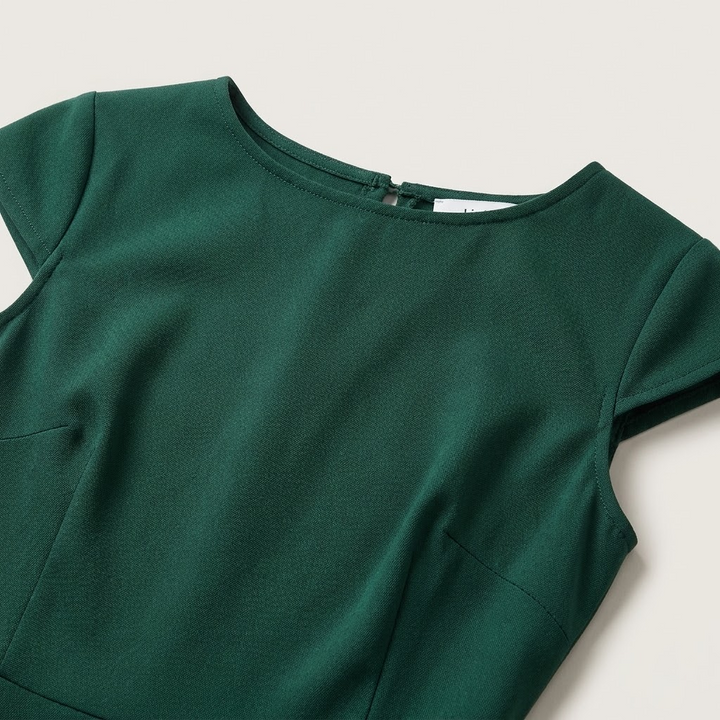 Abito Midi Donna Stile Elegante