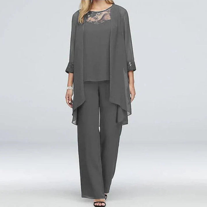 Completo Formale Donna Tre Pezzi Classico