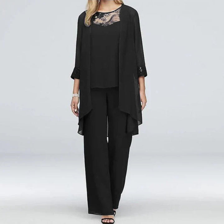 Completo Formale Donna Tre Pezzi Classico
