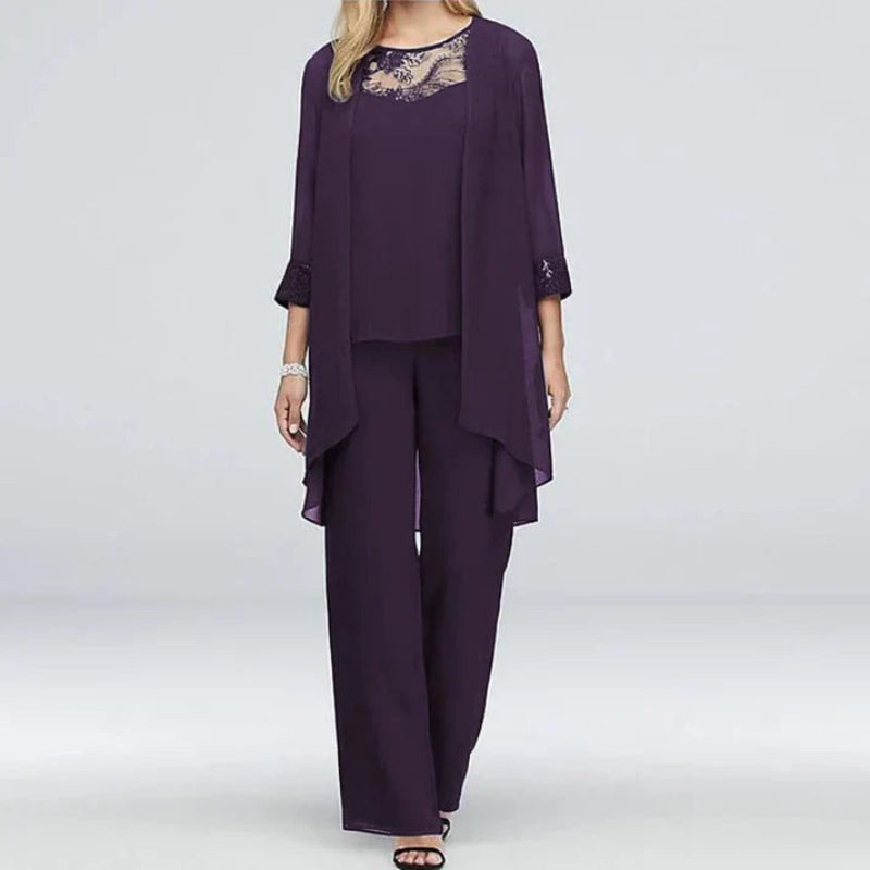 Completo Formale Donna Tre Pezzi Classico