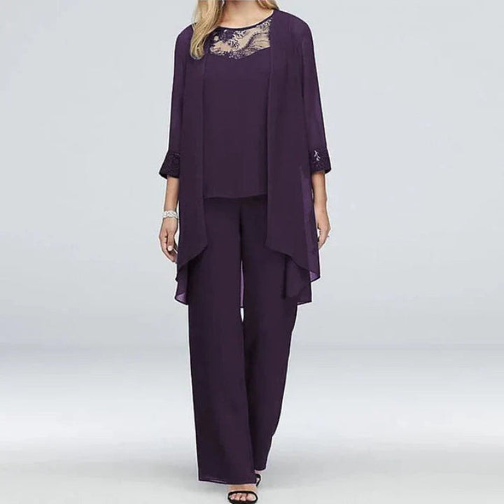 Completo Formale Donna Tre Pezzi Classico