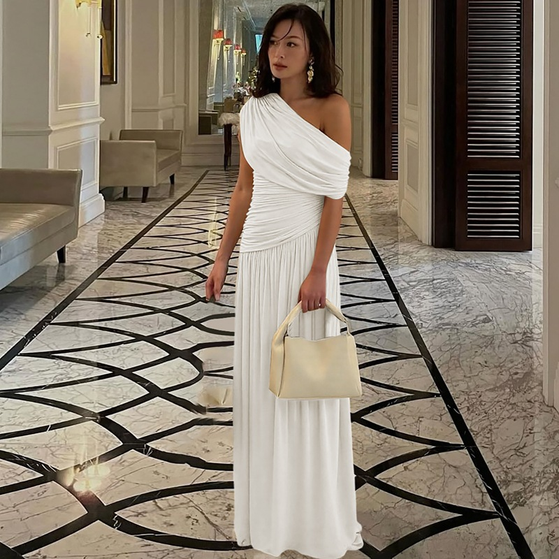 Abito Cerimonia Donna in Chiffon Elegante