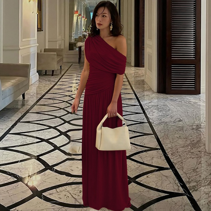 Abito Cerimonia Donna in Chiffon Elegante