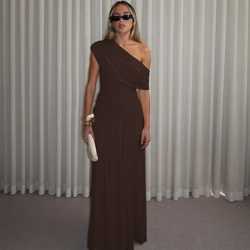 Abito Cerimonia Donna in Chiffon Elegante