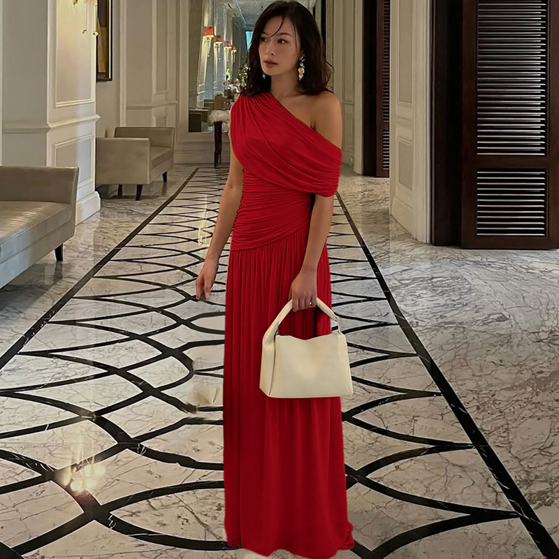Abito Cerimonia Donna in Chiffon Elegante