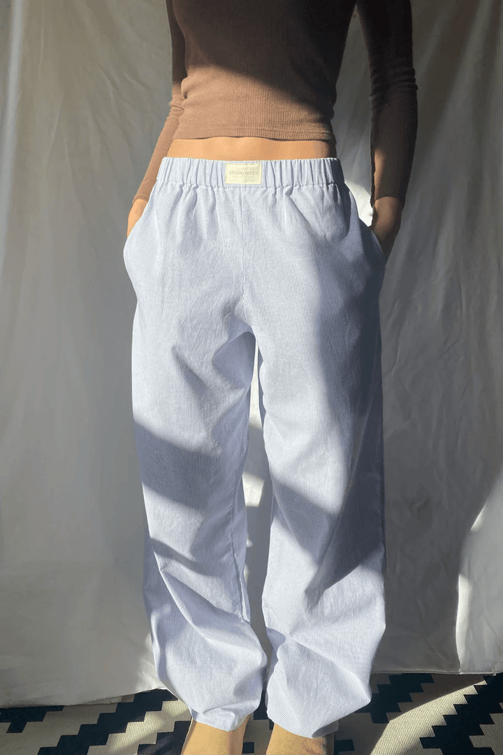 Pantaloni Donna Casual Tessuto Morbido Vestibilità Rilassata - Vesarelli