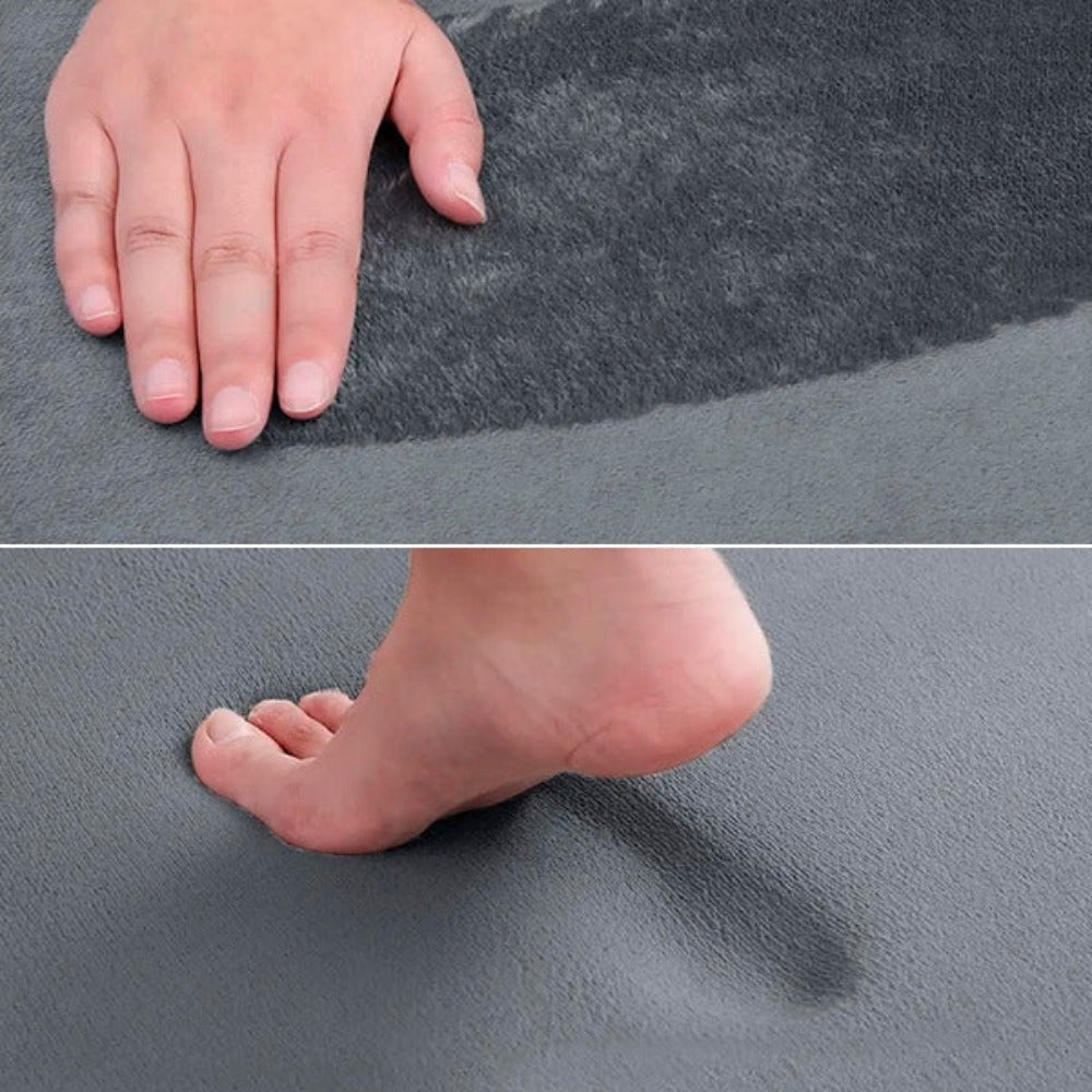 Tappetino da Bagno Memory Foam Antiscivolo Morbido e Ad Asciugatura