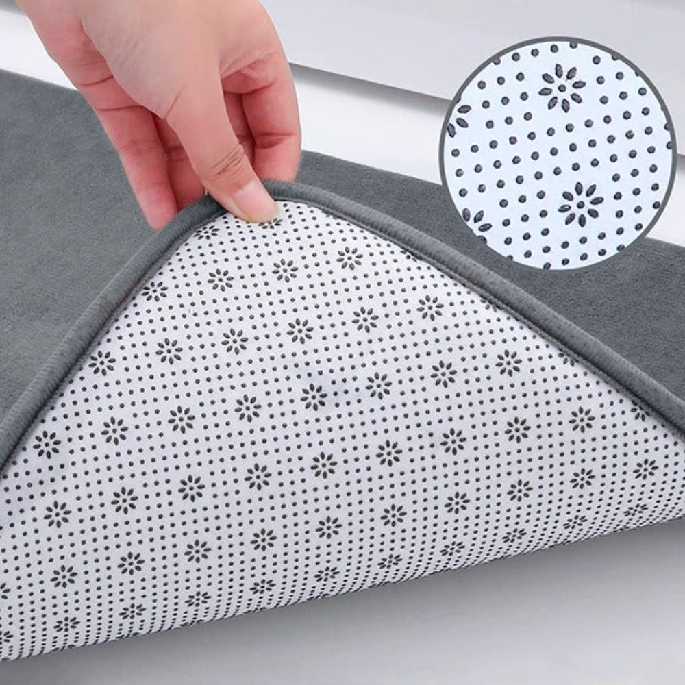 Tappetino da Bagno Memory Foam Antiscivolo Morbido e Ad Asciugatura