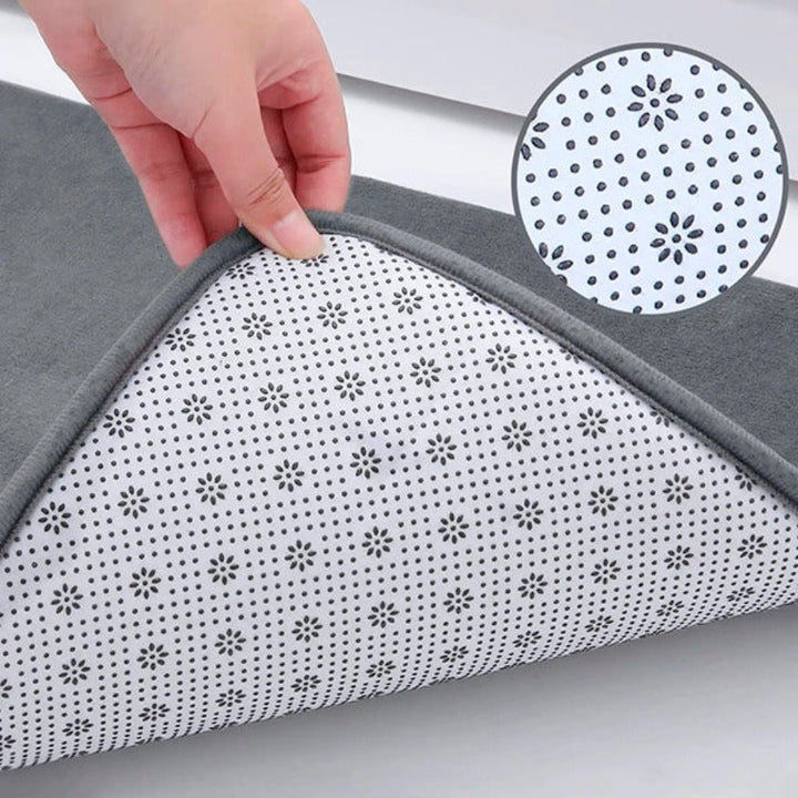 Tappetino da Bagno Memory Foam Antiscivolo Morbido e Ad Asciugatura