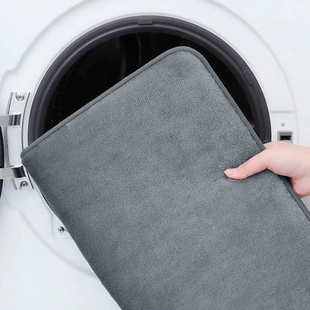 Tappetino da Bagno Memory Foam Antiscivolo Morbido e Ad Asciugatura