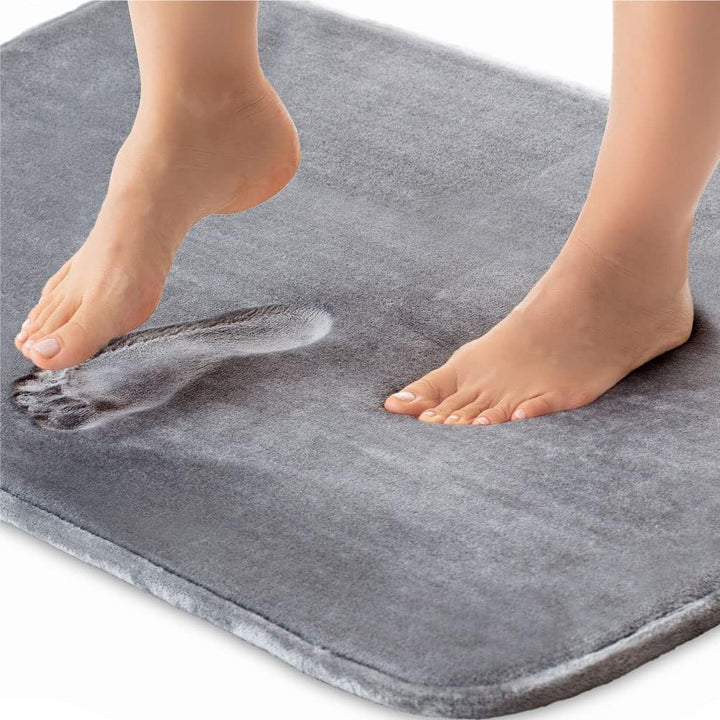 Tappetino da Bagno Memory Foam Antiscivolo Morbido e Ad Asciugatura