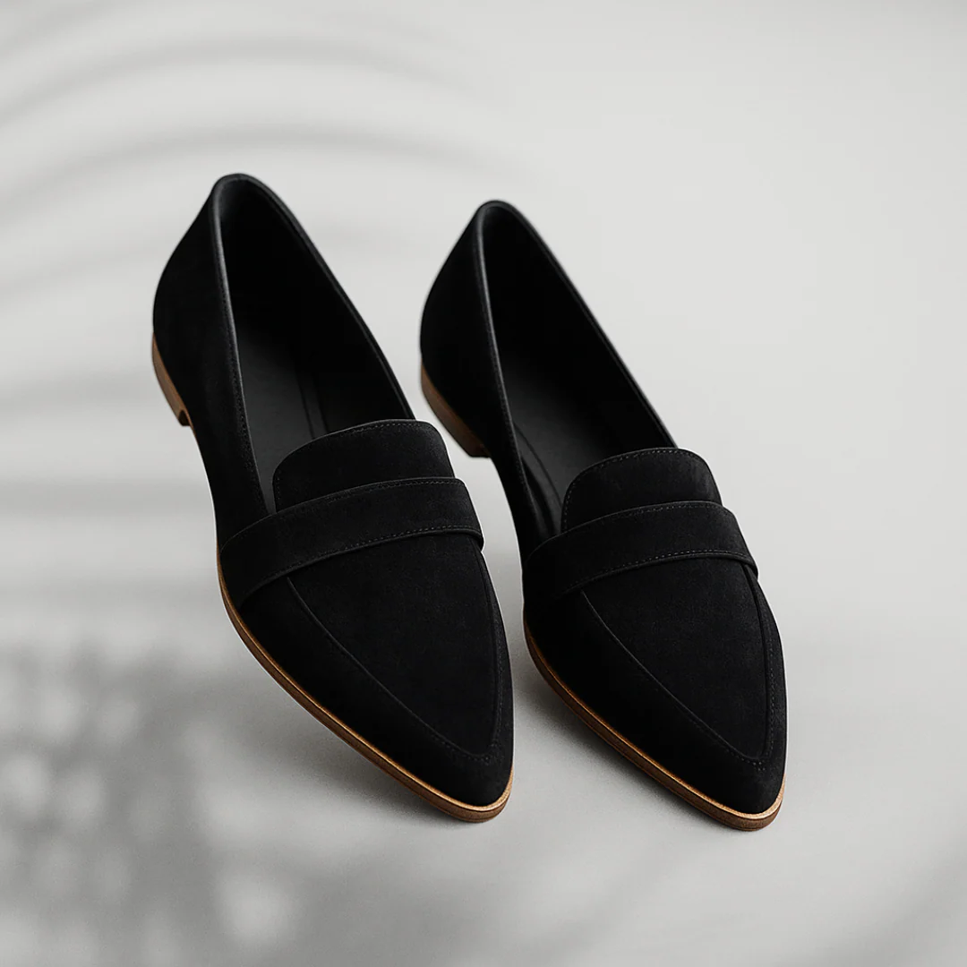 Mocassini Donna in Pelle Comodi Calzature Casual Sostegno Piede