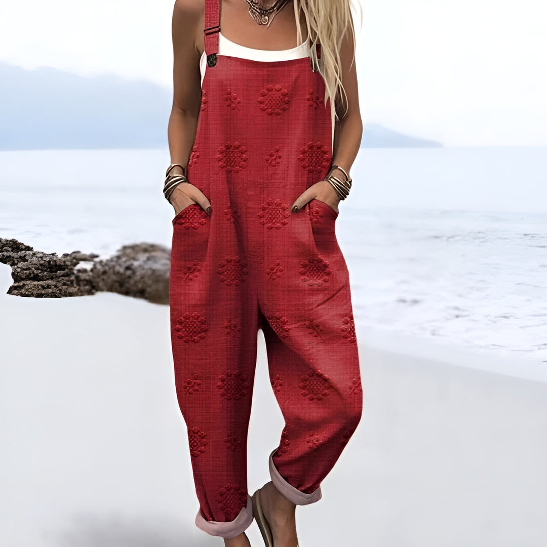 Tuta Donna in Tessuto Leggero Stile Vintage Comfort Giornaliero - Vesarelli