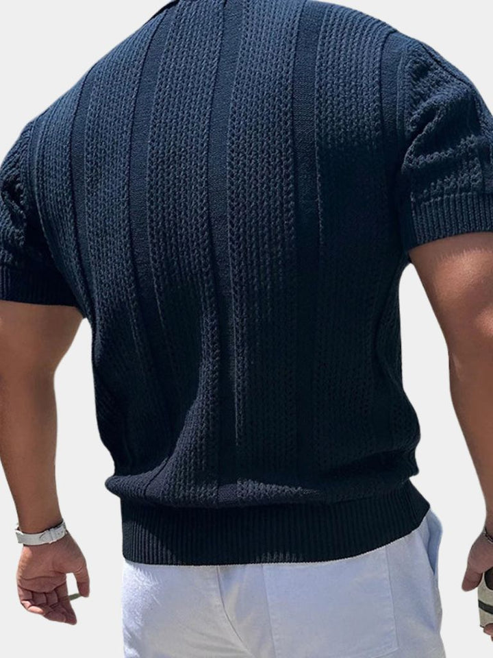 Polo Uomo Cotone Classica Vestibilità Regular