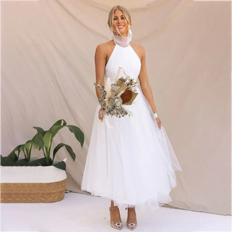 Abito Donna Stile Fatato Svasato