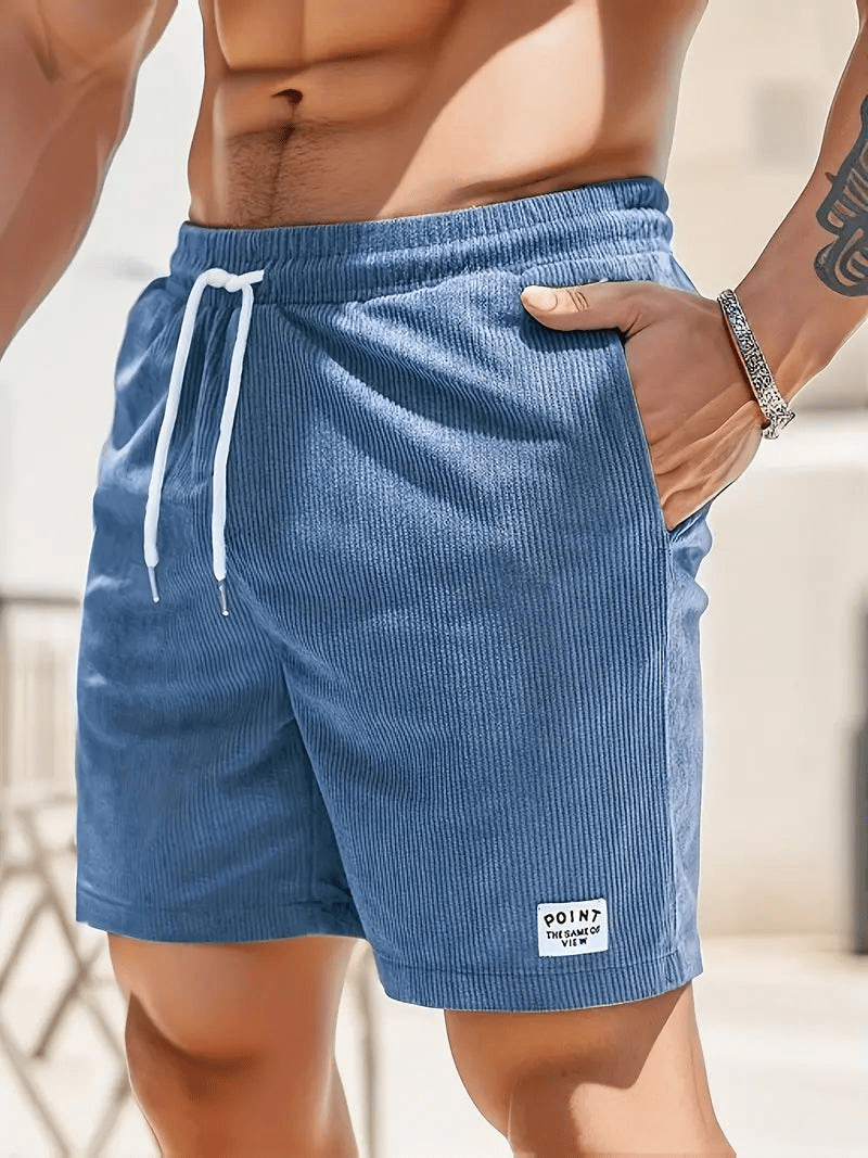 Pantaloncini Uomo Sartoriali Leggeri Tessuto Sottile Estate