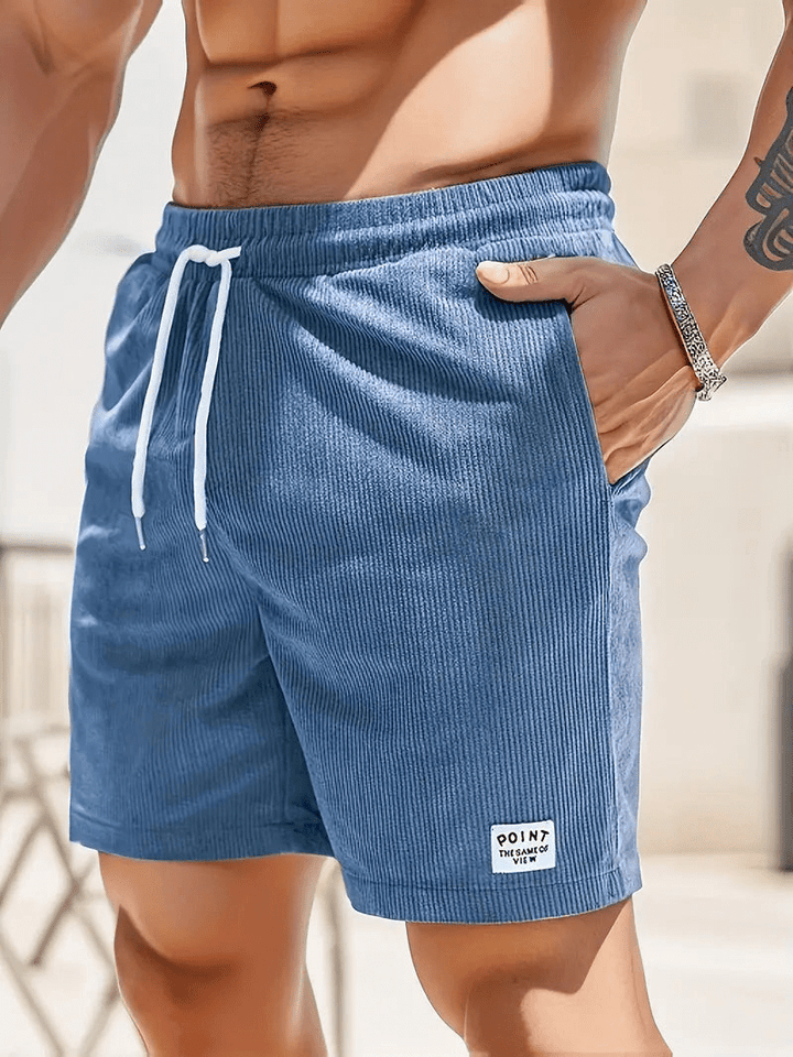 Pantaloncini Uomo Sartoriali Leggeri Tessuto Sottile Estate
