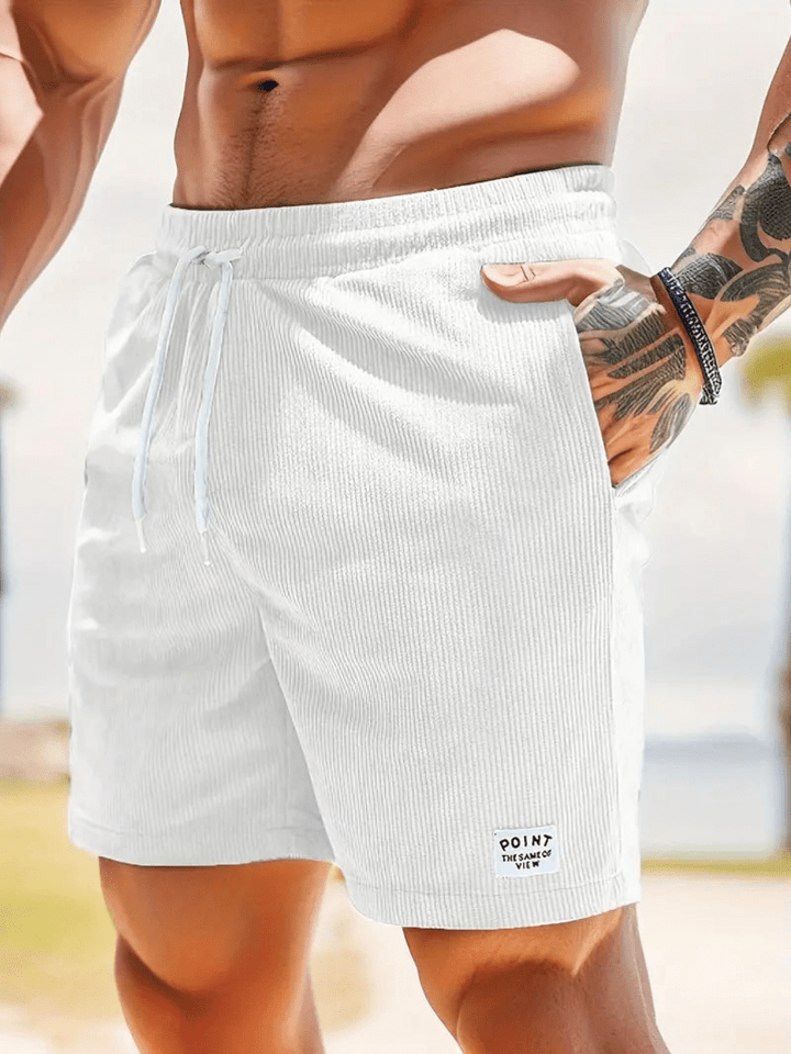 Pantaloncini Uomo Sartoriali Leggeri Tessuto Sottile Estate