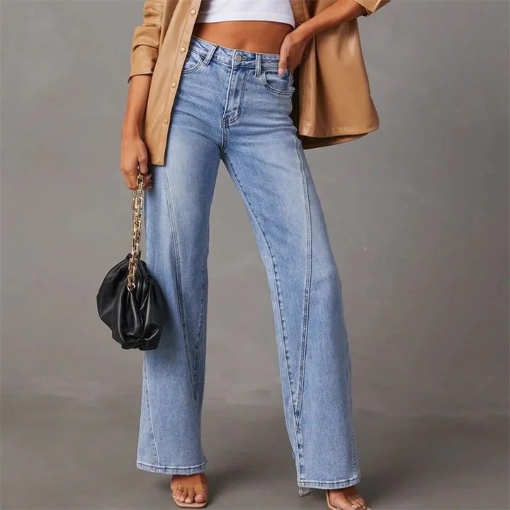 Pantaloni Jeans Donna in Denim Comodi Vestibilità Elegante