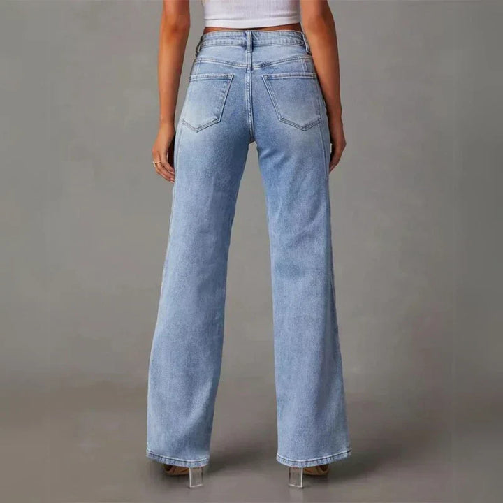 Pantaloni Jeans Donna in Denim Comodi Vestibilità Elegante