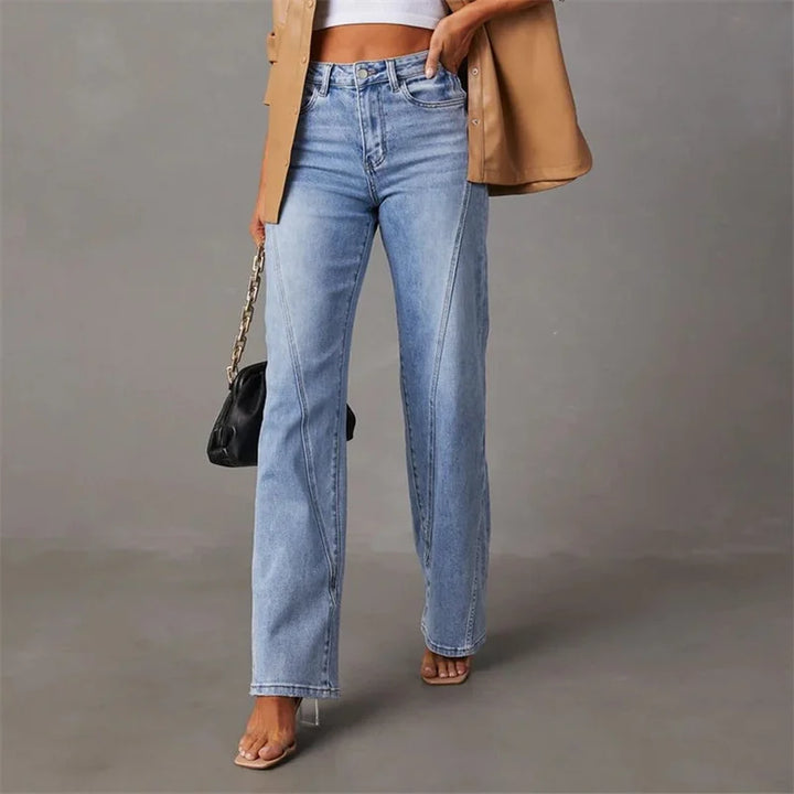 Pantaloni Jeans Donna in Denim Comodi Vestibilità Elegante
