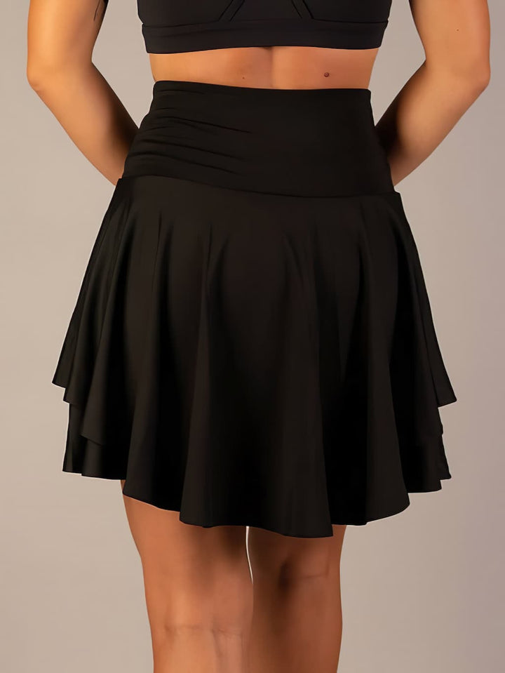 Gonna Tennis Donna con Pantaloncini Interni Elasticizzati
