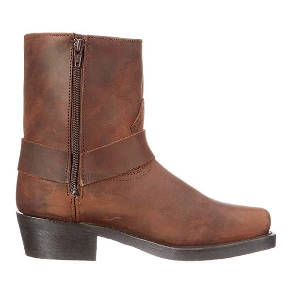 Stivali Cowboy Uomo Pelle Stile Western Autunnale - Vesarelli