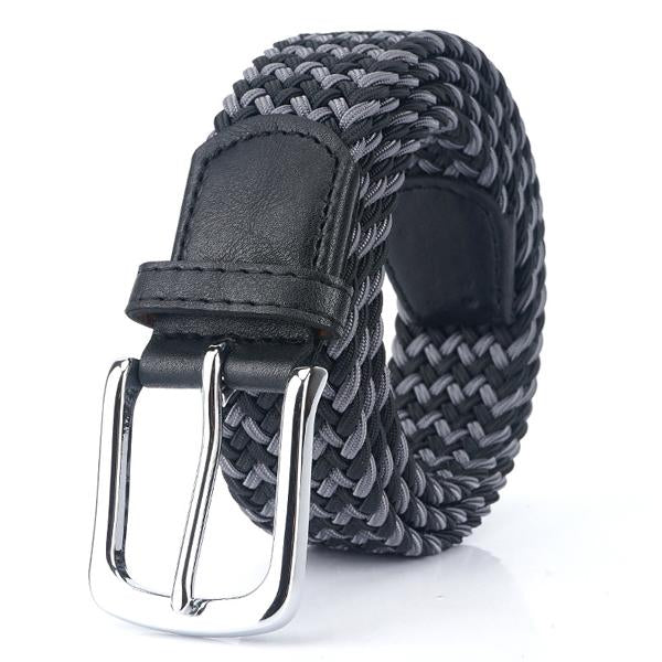 Cintura Uomo in Tela Intrecciata Regolabile