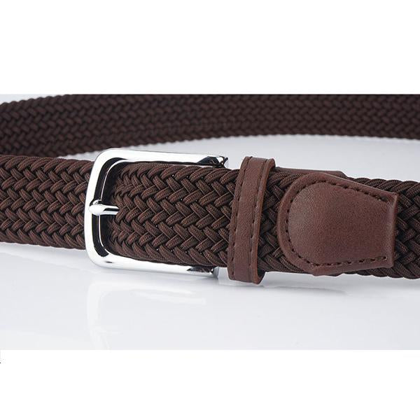 Cintura Uomo in Tela Intrecciata Regolabile