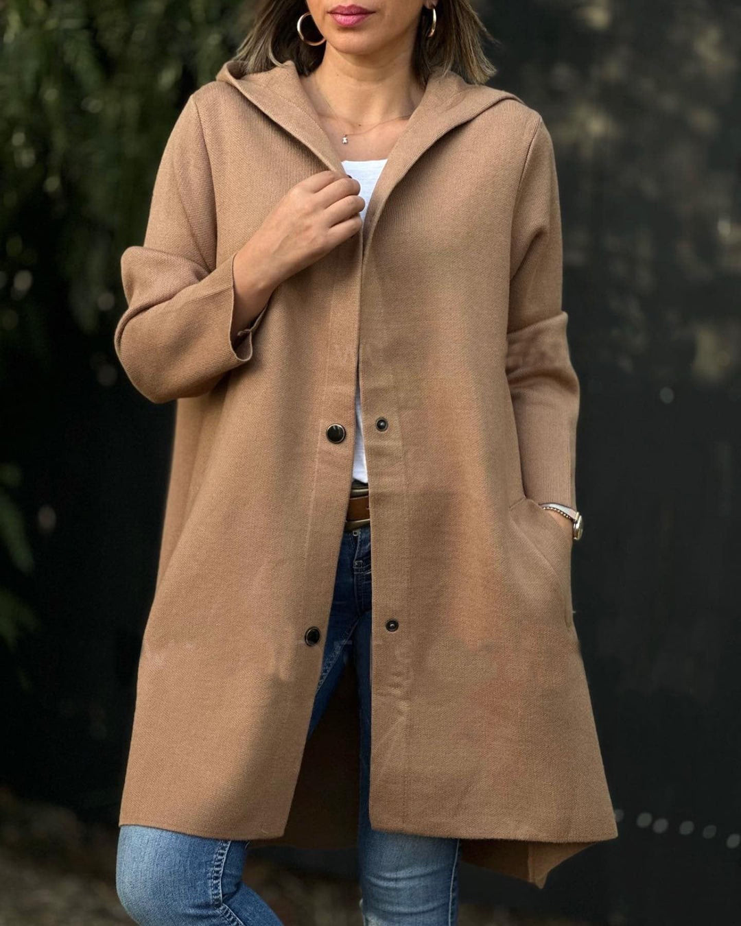 Giacca Lunga Donna Imbottita Invernale Casual - Vesarelli