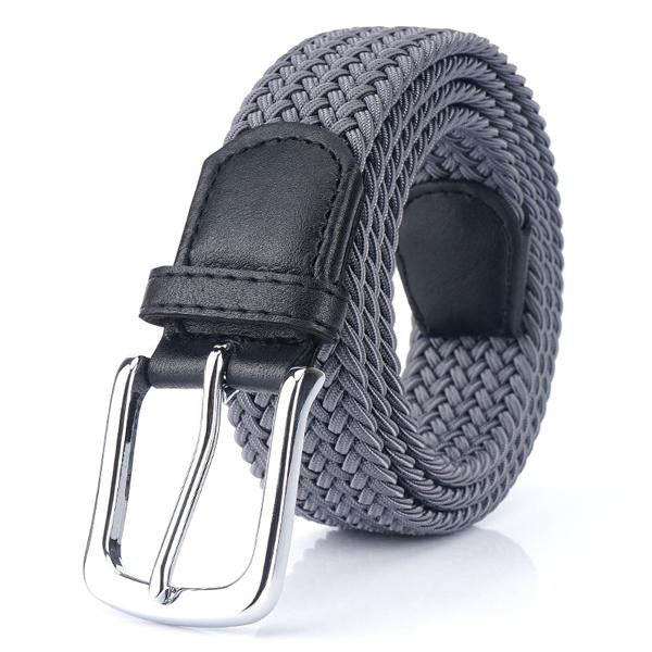 Cintura Uomo in Tela Intrecciata Regolabile