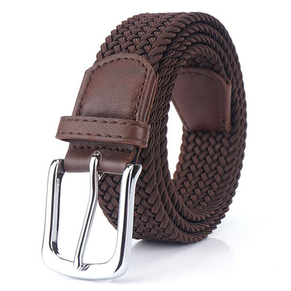 Cintura Uomo in Tela Intrecciata Regolabile