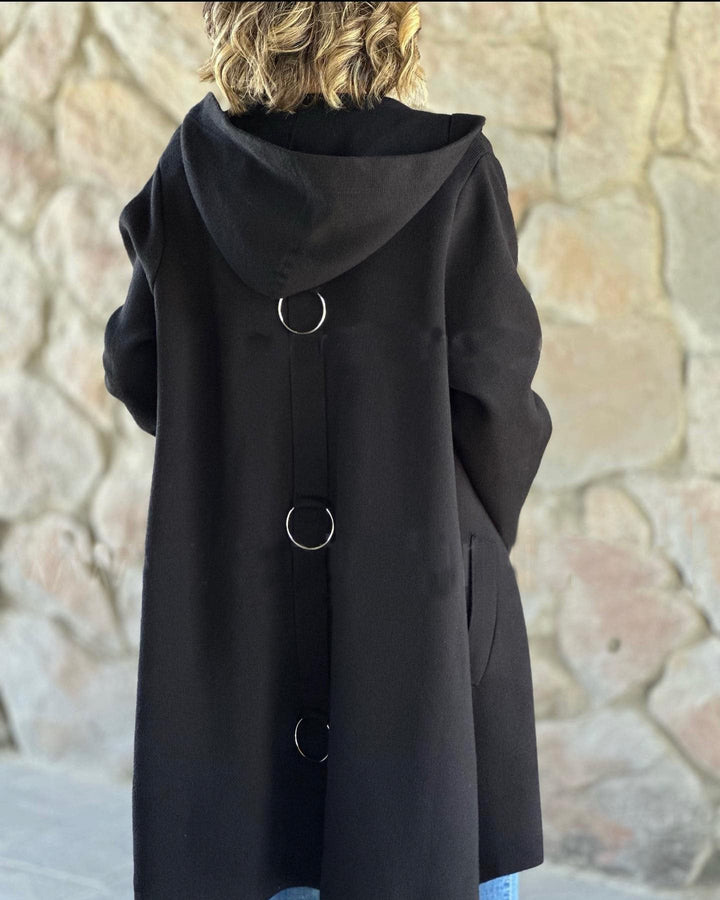 Giacca Lunga Donna Imbottita Invernale Casual