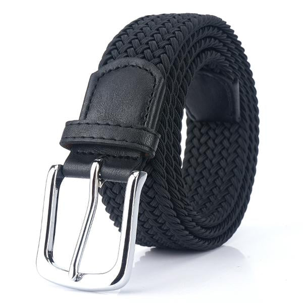 Cintura Uomo in Tela Intrecciata Regolabile