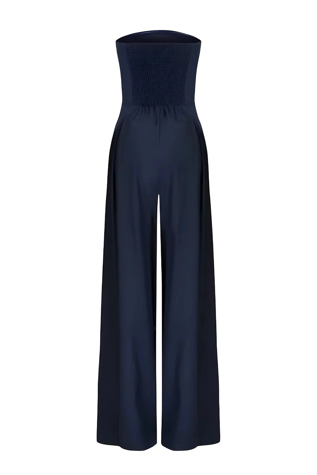 Tuta Donna Elegante Senza Spalline Tessuto Leggero Vestibilità Comoda