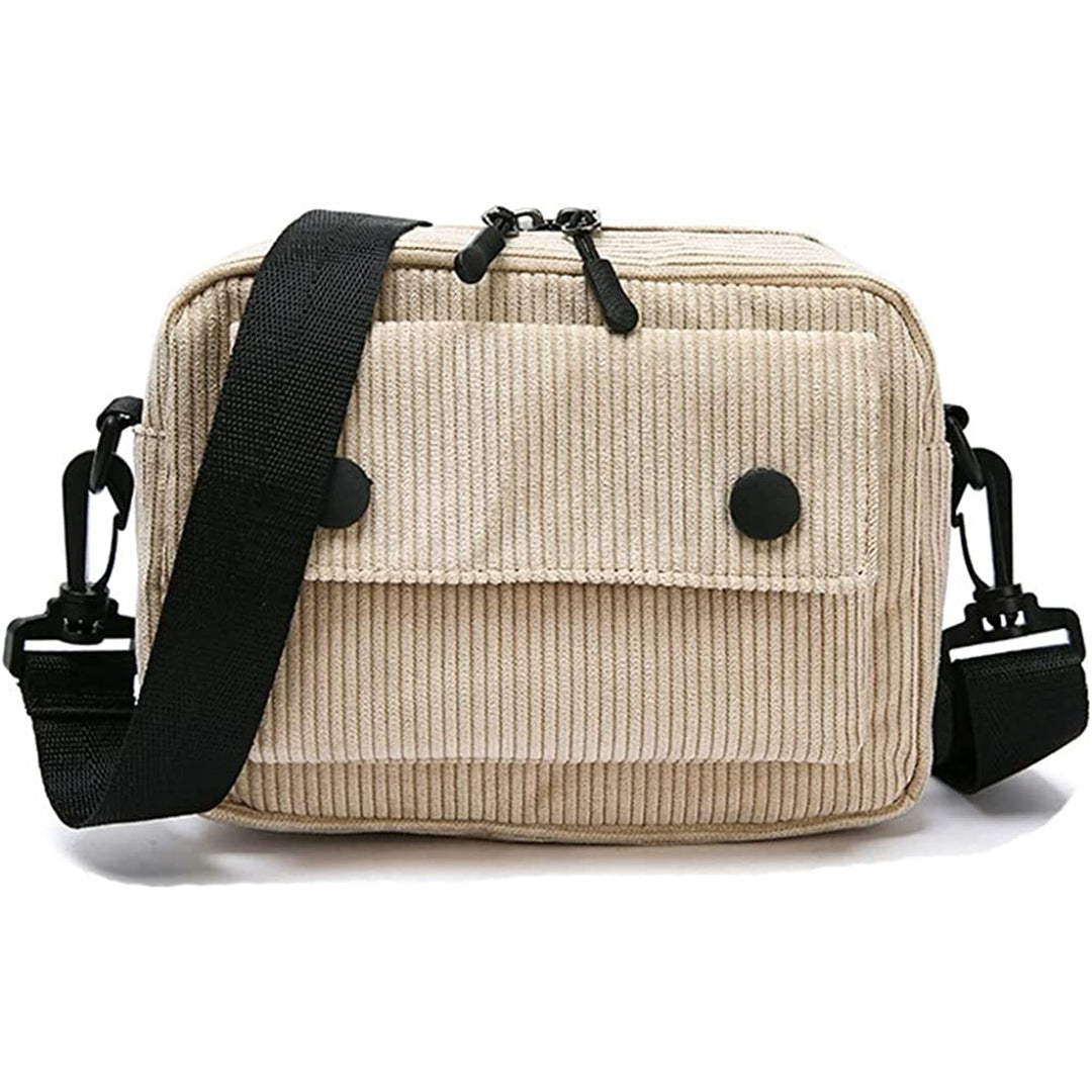 Borsa a Tracolla Donna in Velluto a Coste Mini - Vesarelli