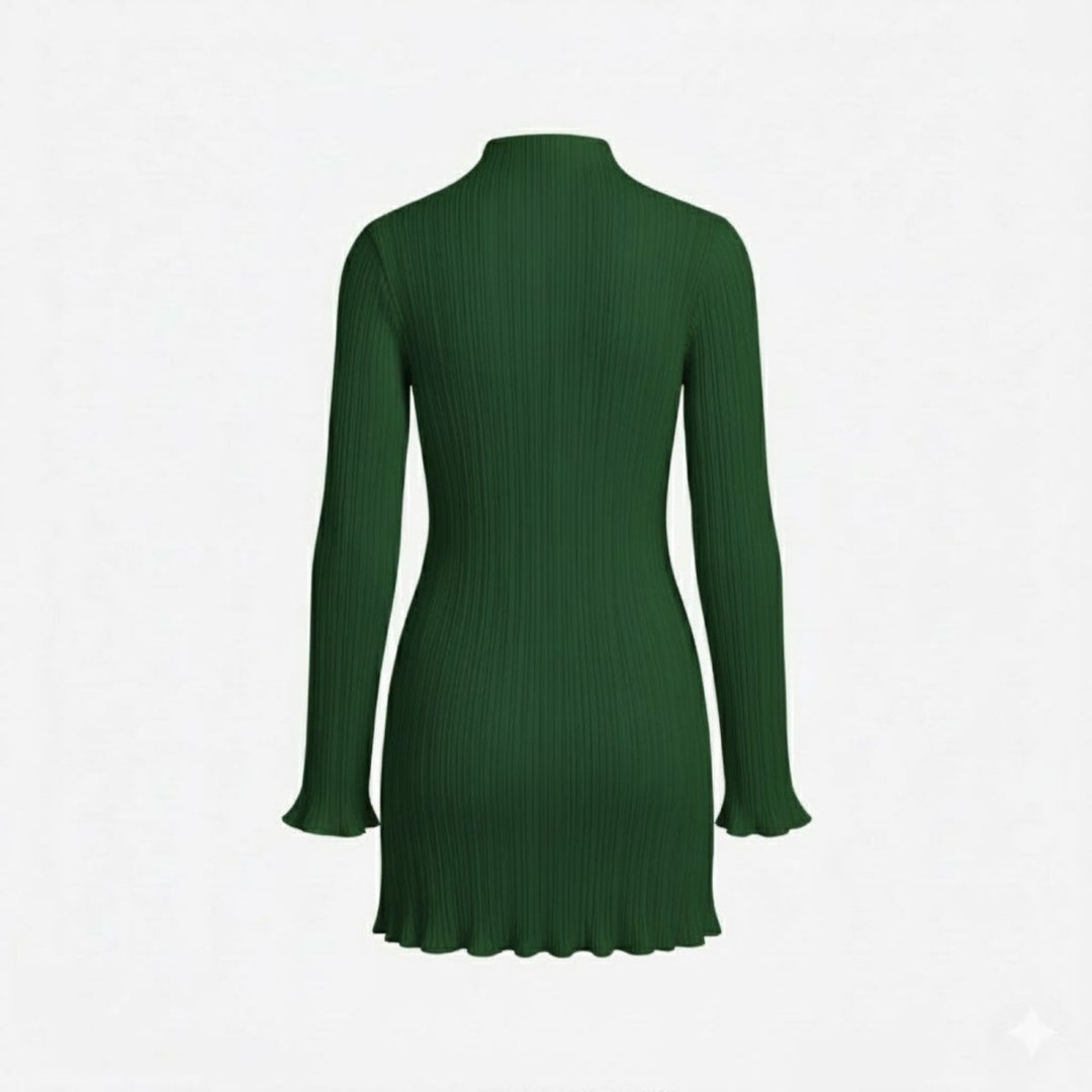 Abito Mini Donna Maniche Lunghe