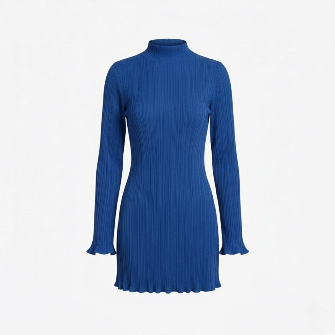 Abito Mini Donna Maniche Lunghe