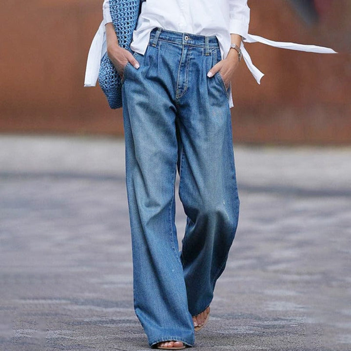 Jeans Donna Casual Vita Alta Aderenti