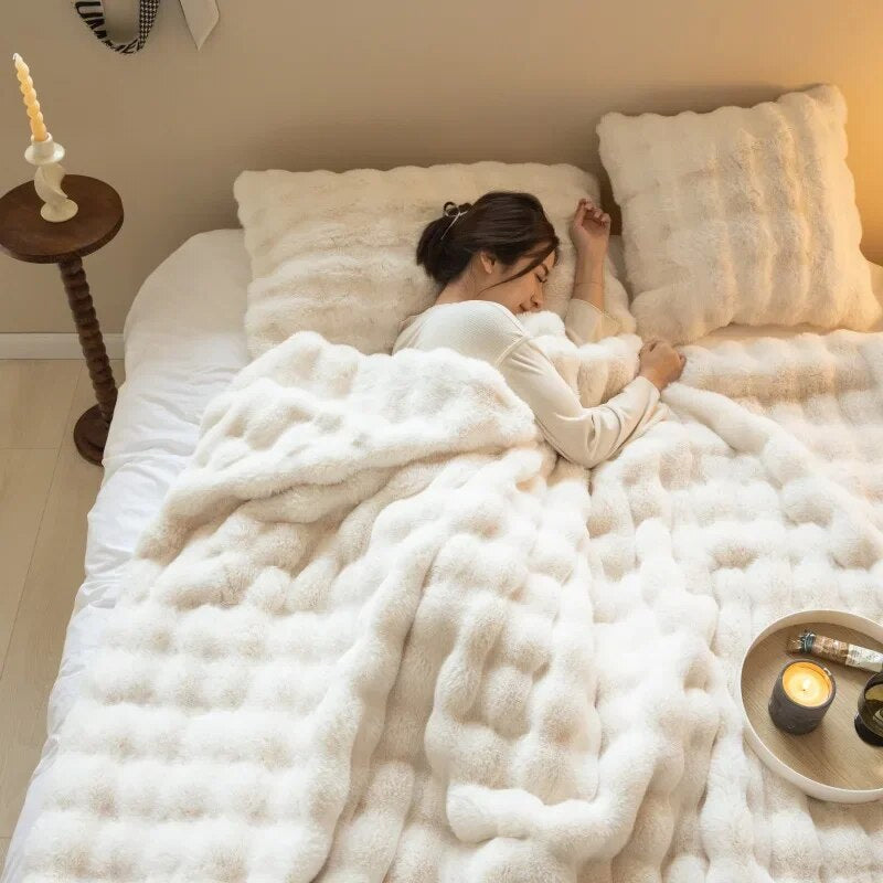 Coperta Morbida in Tessuto Accogliente Unisex