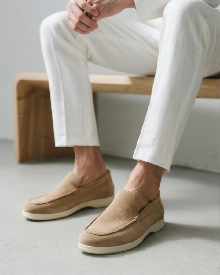 Mocassini Uomo in Suede Comfort Elegante Quotidiano