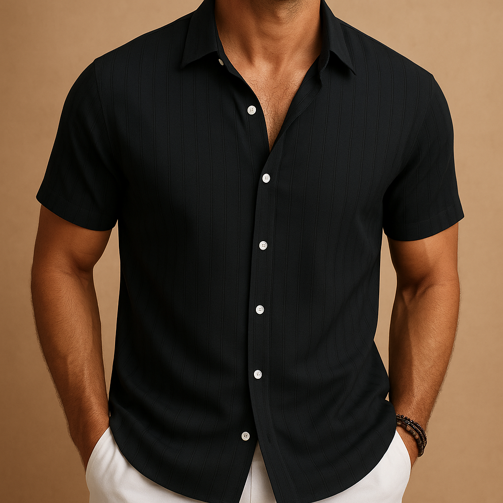 T-shirt Uomo Cotone Casual Vestibilità Regolare
