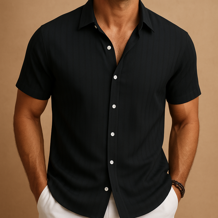 T-shirt Uomo Cotone Casual Vestibilità Regolare