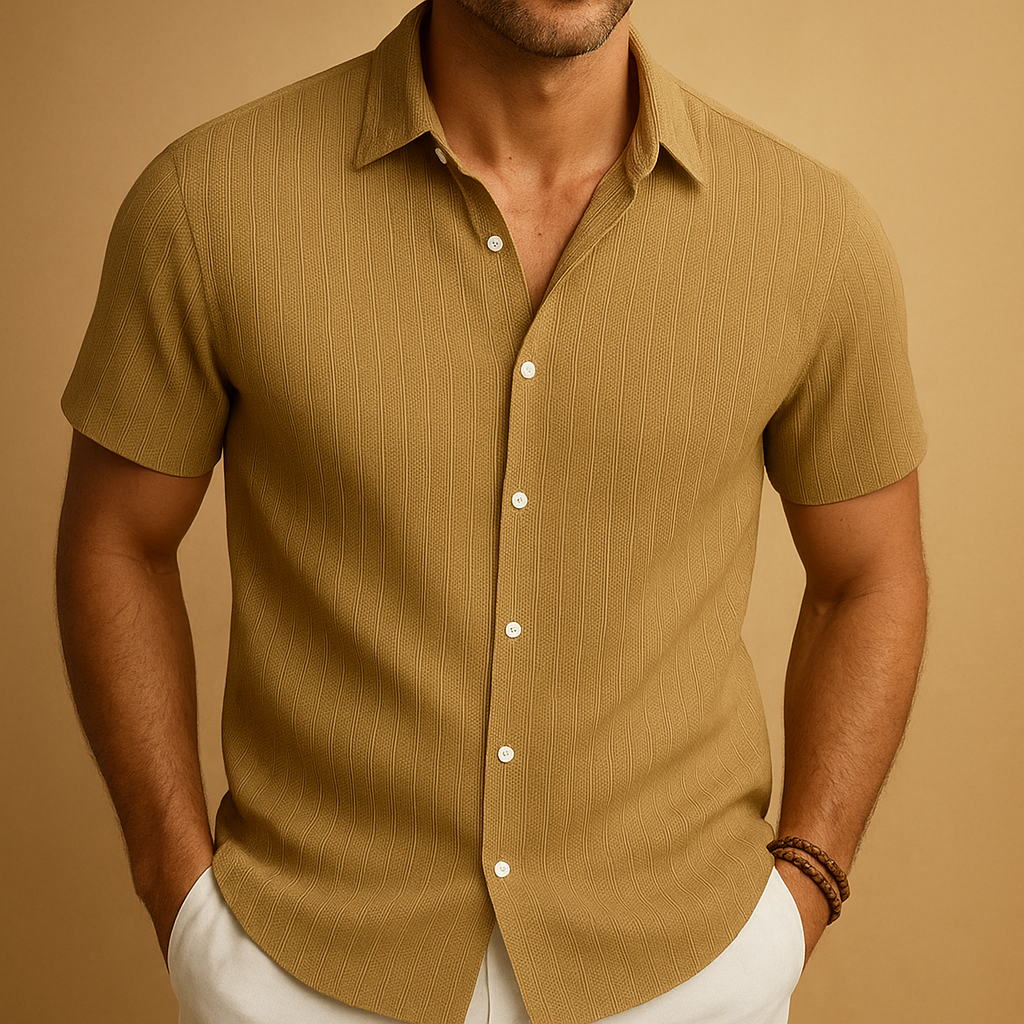 T-shirt Uomo Cotone Casual Vestibilità Regolare