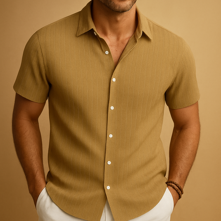 T-shirt Uomo Cotone Casual Vestibilità Regolare