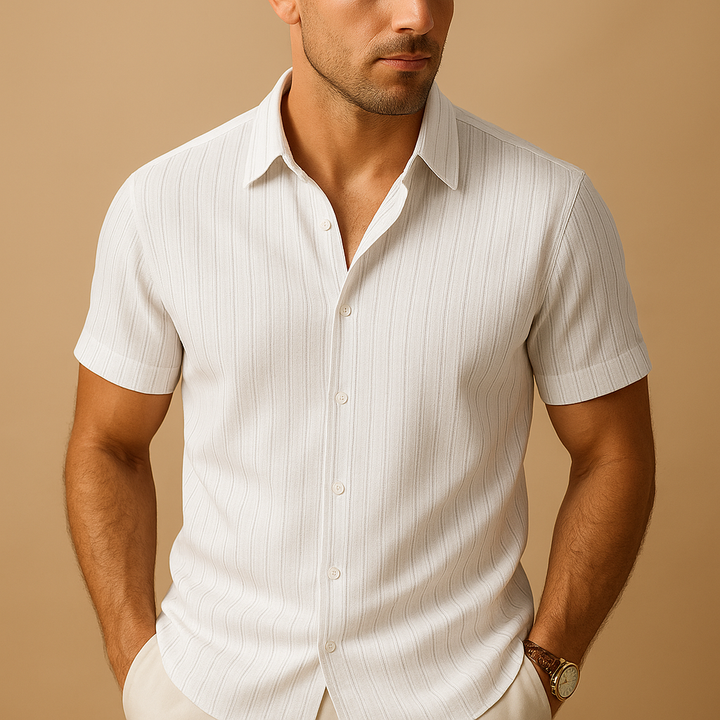 T-shirt Uomo Cotone Casual Vestibilità Regolare