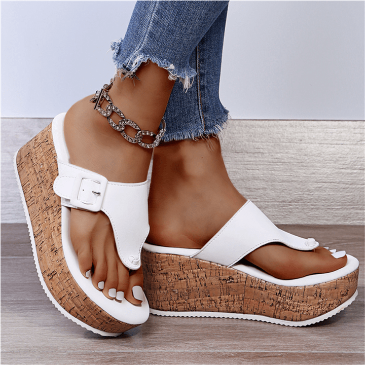 Sandali Ortopedici Donna Eleganti Tacco Alto Comfort Estivo - Vesarelli